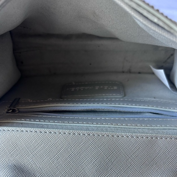 Steve Madden Wonders Diamante Cross Body Bag In Silver - Picture 8 of 10